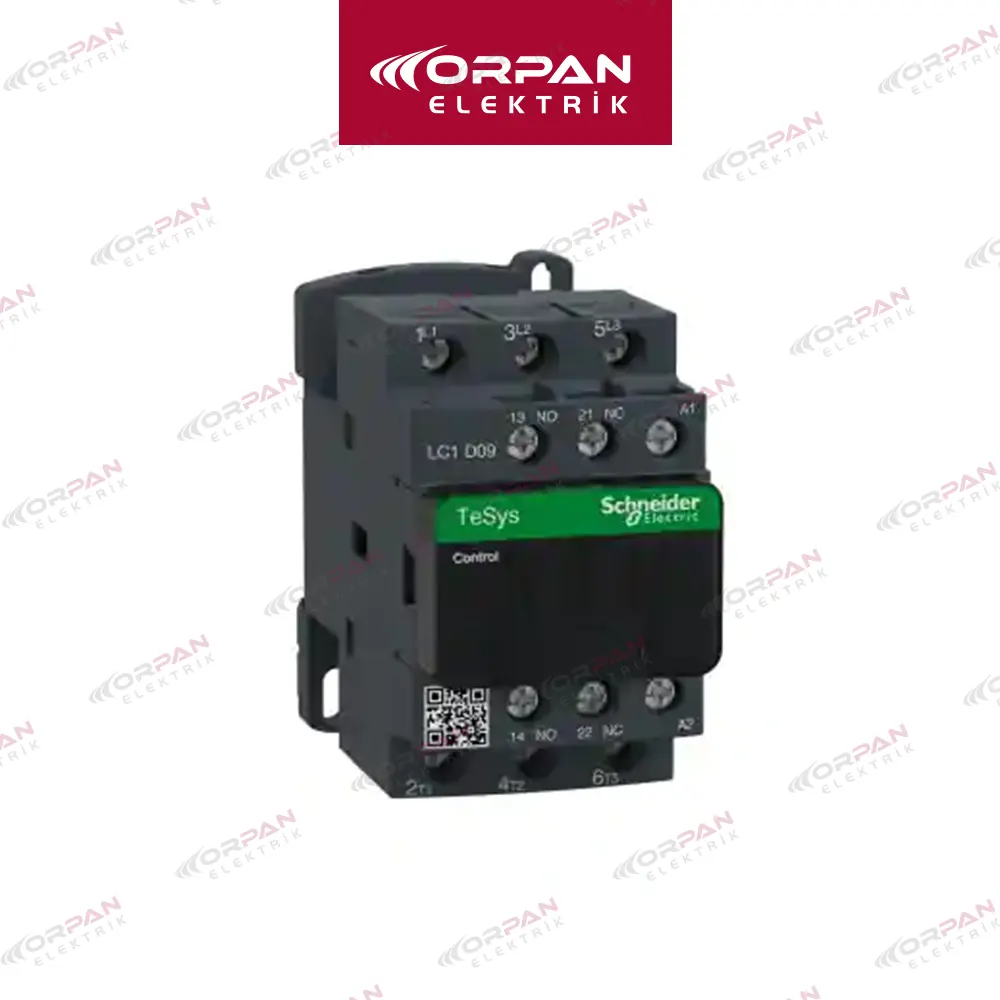 LC1-D09 M7 KONTAKTÖR 9 A 1NO+1NC SCHNEİDER